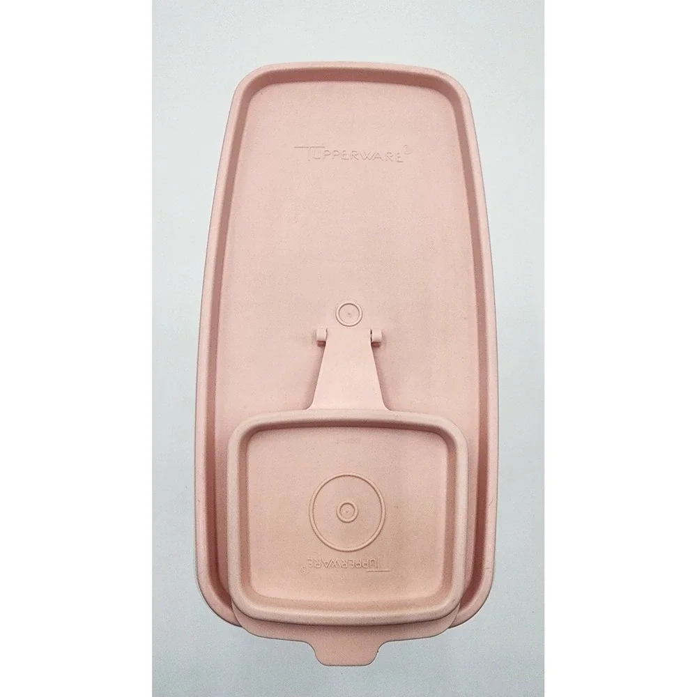 Tupperware Modular Mates Cereal Keeper Store N Pour Pink Lid 1588 1589 1590